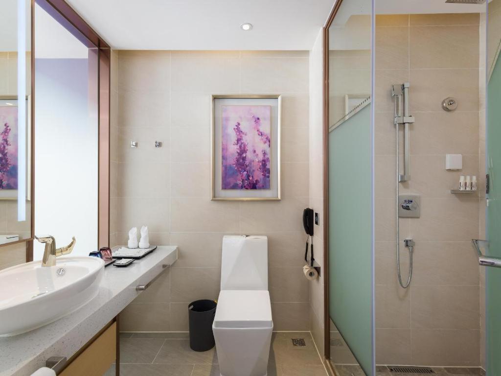 Echarm International Hotel Guangzhou Baiyun International Airport Huadu Plaza Branch - Free Deliver Service To Guangzhou Baiyun International Airport & Free Deliver Service To Canton Fair Complex During Canton Fair Period Exterior foto